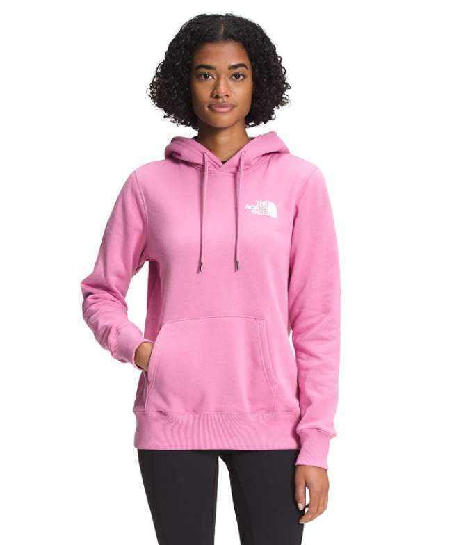 North Face Women's Box NSE Pullover Hoodie #NF0A475YY9U Sunset Mauve
