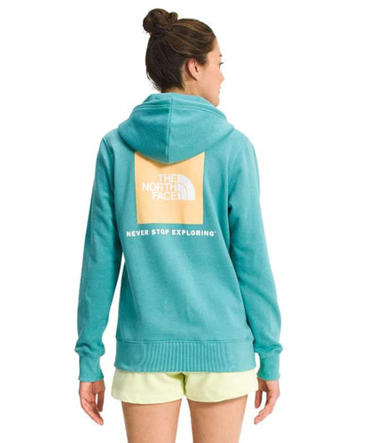 North Face Women's Box NSE Pullover Hoodie #NF0A475YZBP Bristol Blue
