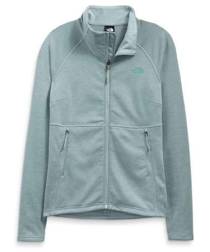 North Face Women’s Canyonlands Full Zip Sweatshirt #NF0A3SRH0LL Silver Blue Heather
