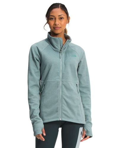 The North Face Women’s Canyonlands Full Zip Sweatshirt (Silver Blue Heather)