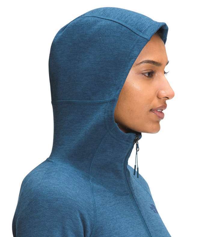 North Face Women's Canyonlands Hoodie Sweatshirt #NF0A3SRGQ4V Monterey Blue Heather