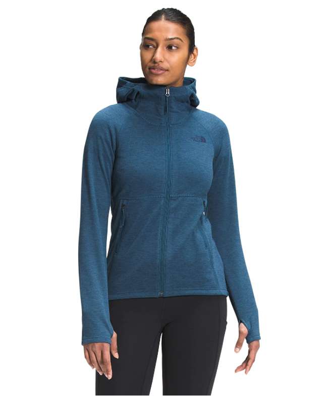 North Face Women's Canyonlands Hoodie Sweatshirt #NF0A3SRGQ4V Monterey Blue Heather