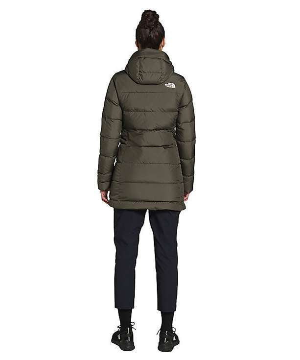 North Face Women's Gotham Parka #NF0A4R3121L New Taupe Green