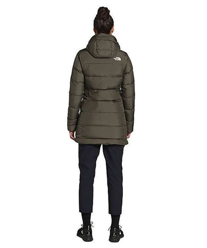 North Face Women's Gotham Parka #NF0A4R3121L New Taupe Green