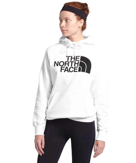 North Face Women's Half Dome Pullover Hoodie #NF0A4M4MV3S (Emberglow Orange)