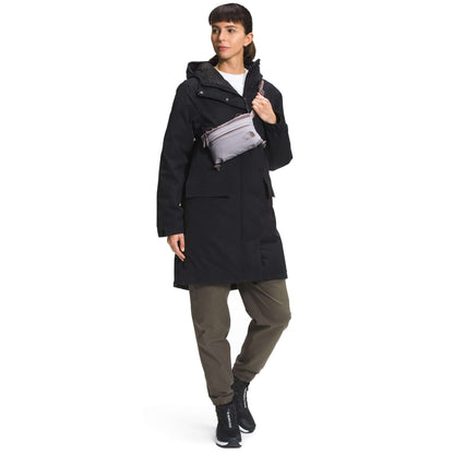 North Face Women's Never Stop Lumbar Pack #NF0A52T2204 Minimal Grey/graphite Purple