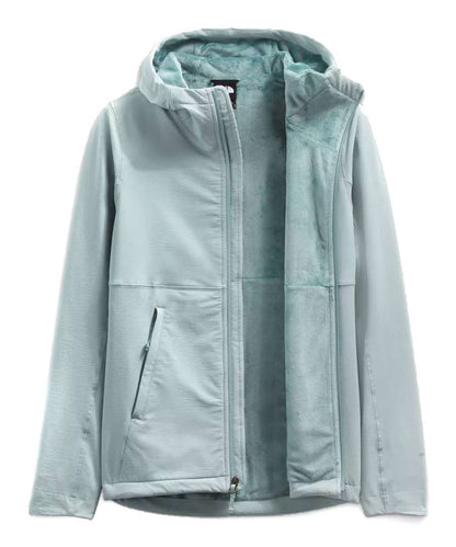 North Face Women’s Shelbe Raschel Hoodie #NF0A4R7C0LL Silver Blue Heather