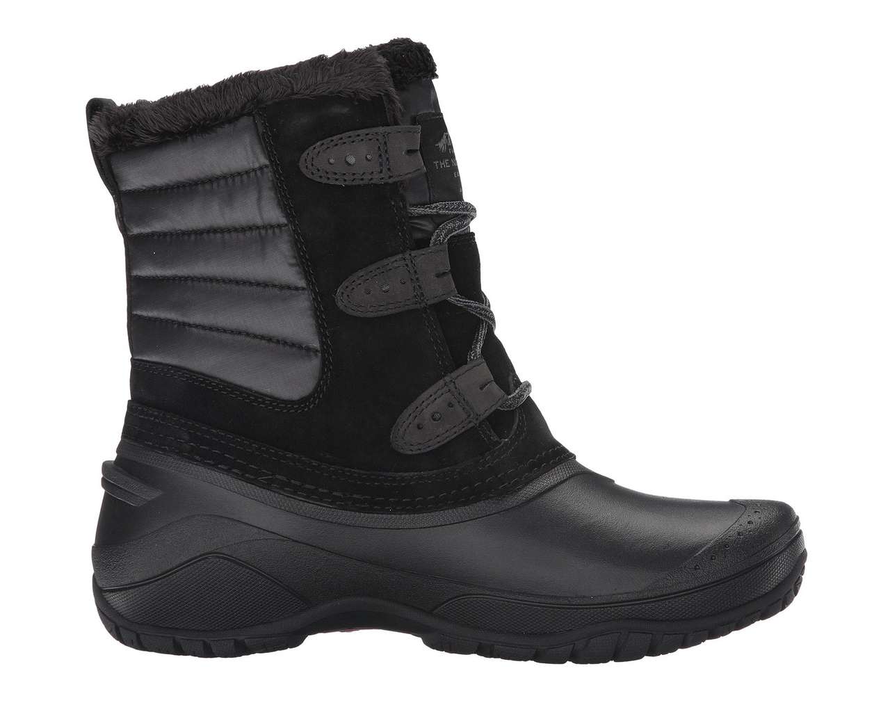 The North Face Women's Shellista II Shorty Boots BLACK/SMOKED PEARL GREY