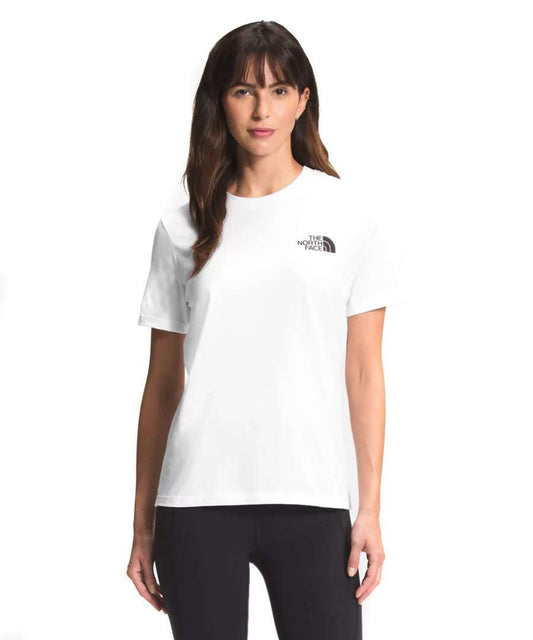 North Face Women’s Short Sleeve BOX NSE Tee #NF0A475ZY9U Sunset Mauve