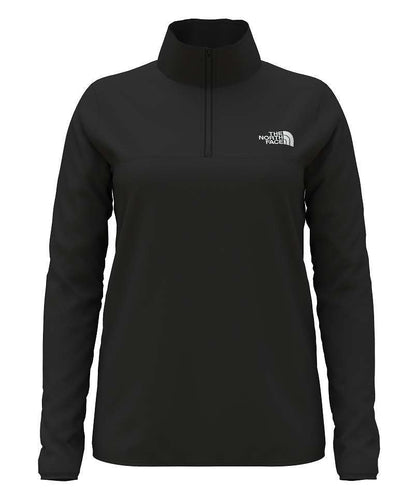 North Face Women's TKA Glacier 1-4 Zip #NF0A48KKJK3 TNF Black