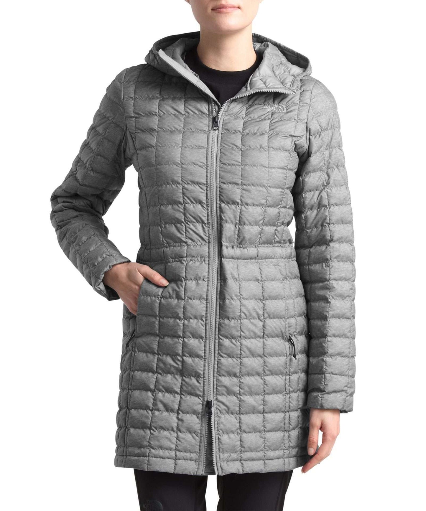 The North Face Women's ThermoBall Eco Parka (TNF Medium Grey Heather)