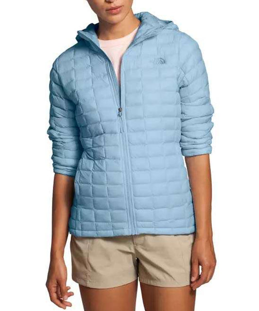 The North Face Women's Thermoball Eco Hoodie (Angel Falls Blue Matte)