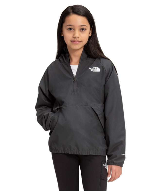 North Face Youth Packable Wind Jacket #NF0A53CQ0C5 (Asphalt Grey)