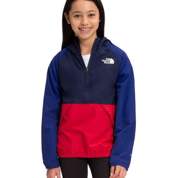 North Face Youth Packable Wind Jacket #NF0A53CQ0C5 (Asphalt Grey)