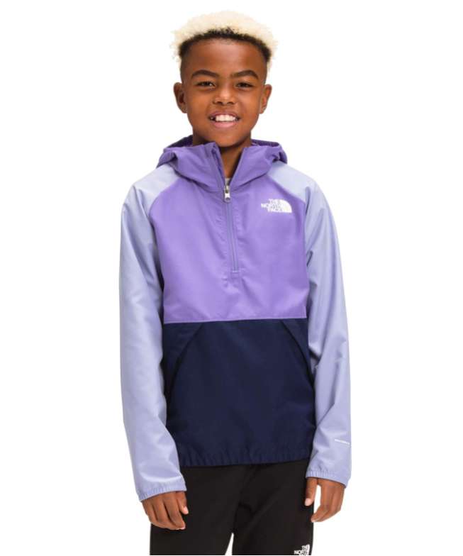 North Face Youth Packable Wind Jacket #NF0A53CQWQ7 (Pop Purple)
