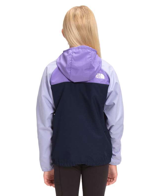 North Face Youth Packable Wind Jacket #NF0A53CQWQ7 (Pop Purple)