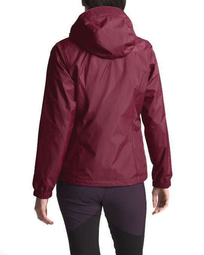 The North Face Women's Resolve 2 Jacket (Fig Brown / Rumba Red)