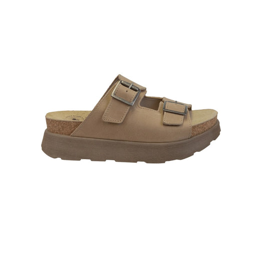 OTBT Modulink Platform Sandals in premium leather with adjustable straps, cushioned footbed, and bold platform sole for stylish all-day comfort.
