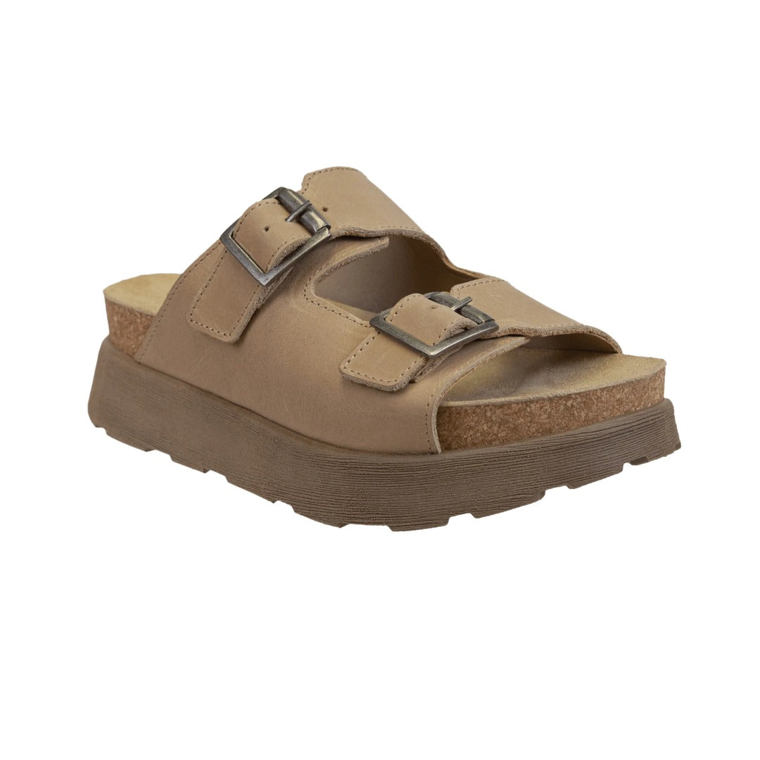 OTBT MODULINK PLATFORM SANDALS - Beige