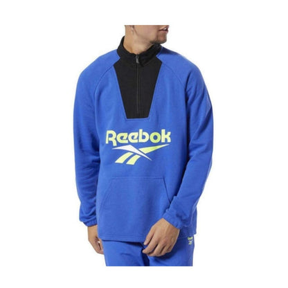 Reebok Men's Classics Vector 1/4 Zip Sweatshirt