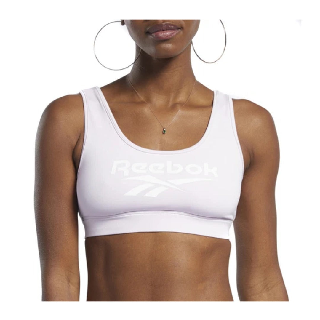 Reebok Women's Classic Vector Bralette - Pixel Pink