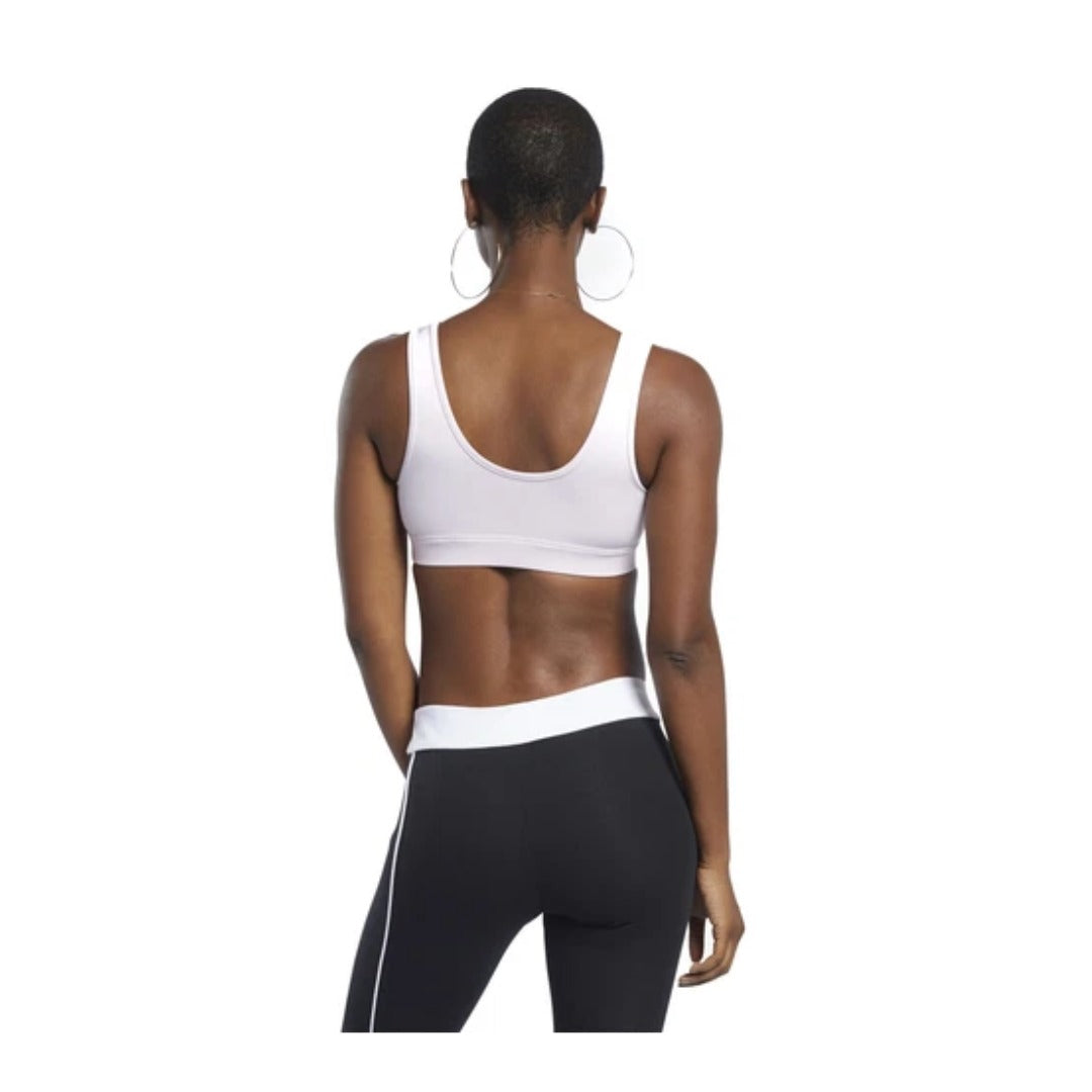 Reebok Women's Classic Vector Bralette - Pixel Pink