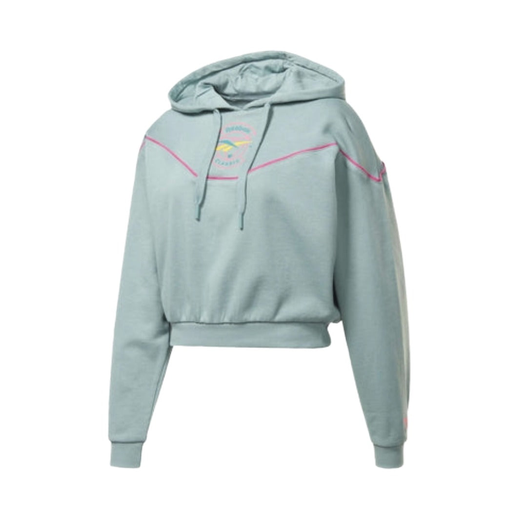 Reebok Women's Classic Vector Trail Hoodies -Green Slate
