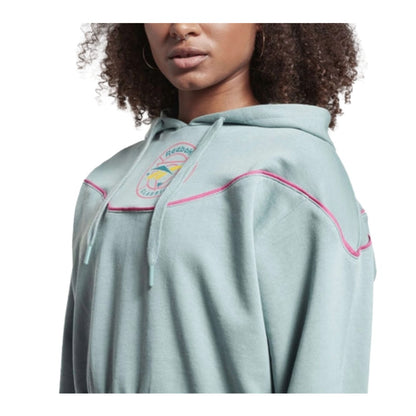Reebok Women's Classic Vector Trail Hoodies -Green Slate