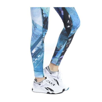 Reebok Women's Lux bold 2 Leggings - Seaport Teal
