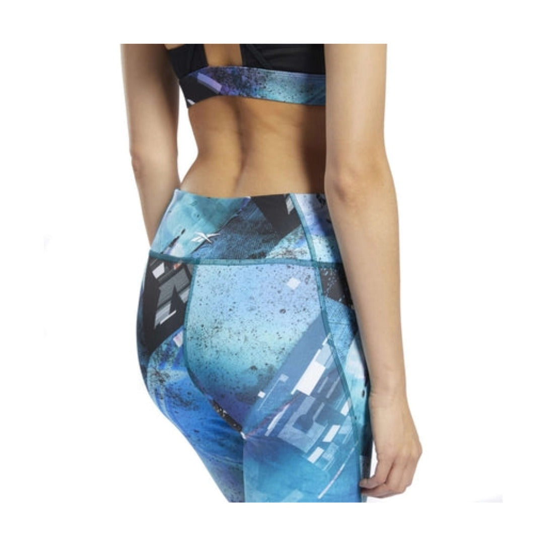 Reebok Women's Lux bold 2 Leggings - Seaport Teal