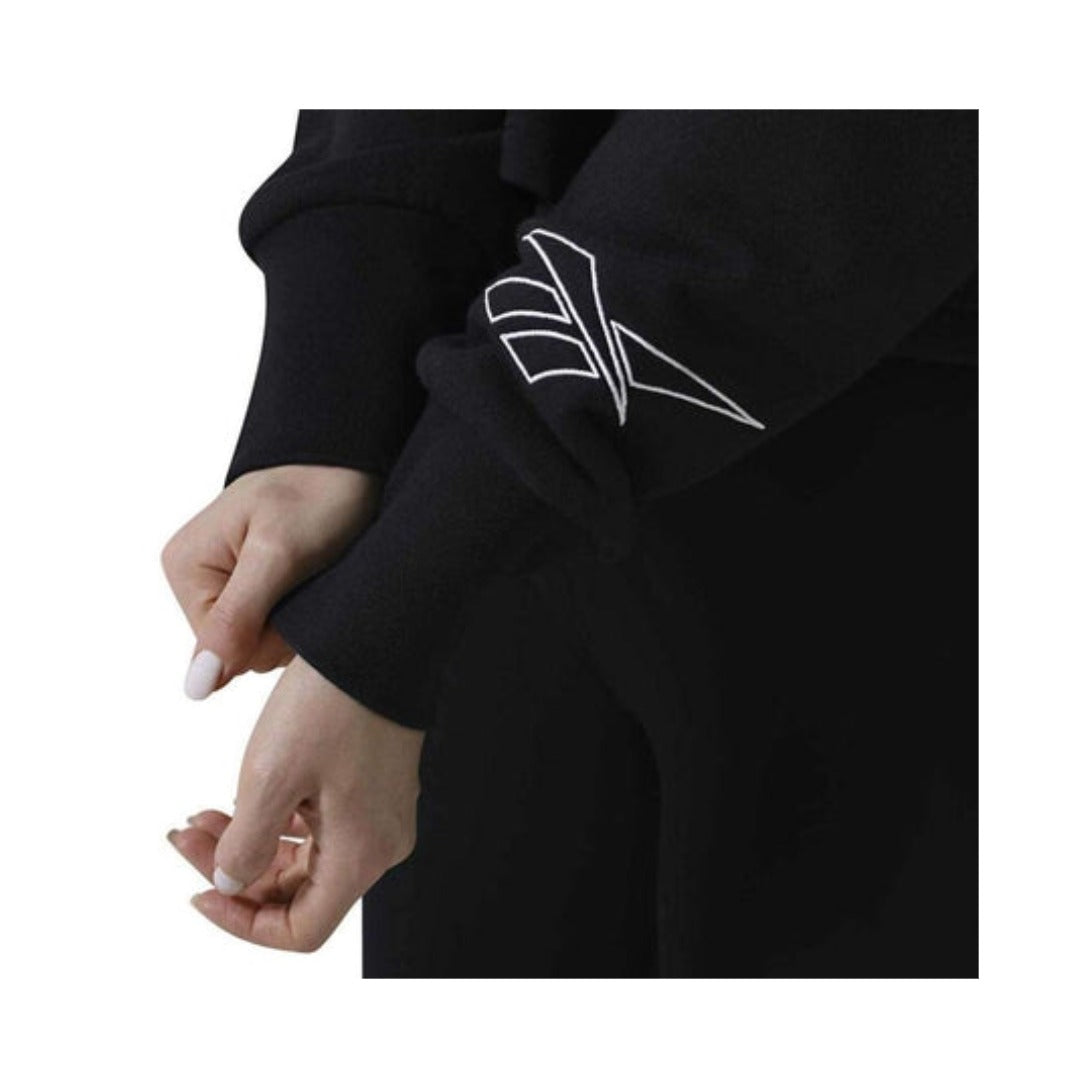 Reebok Women's RCPM Daytona Graphic Crew Sweatshirt - Black