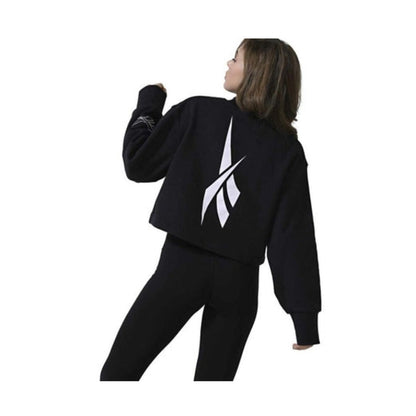 Reebok Women's RCPM Daytona Graphic Crew Sweatshirt - Black