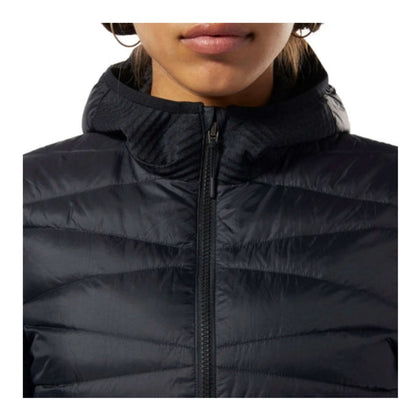 Reebok Women's Thermowarm Hybrid Down Jacket - Black Midnight Ink