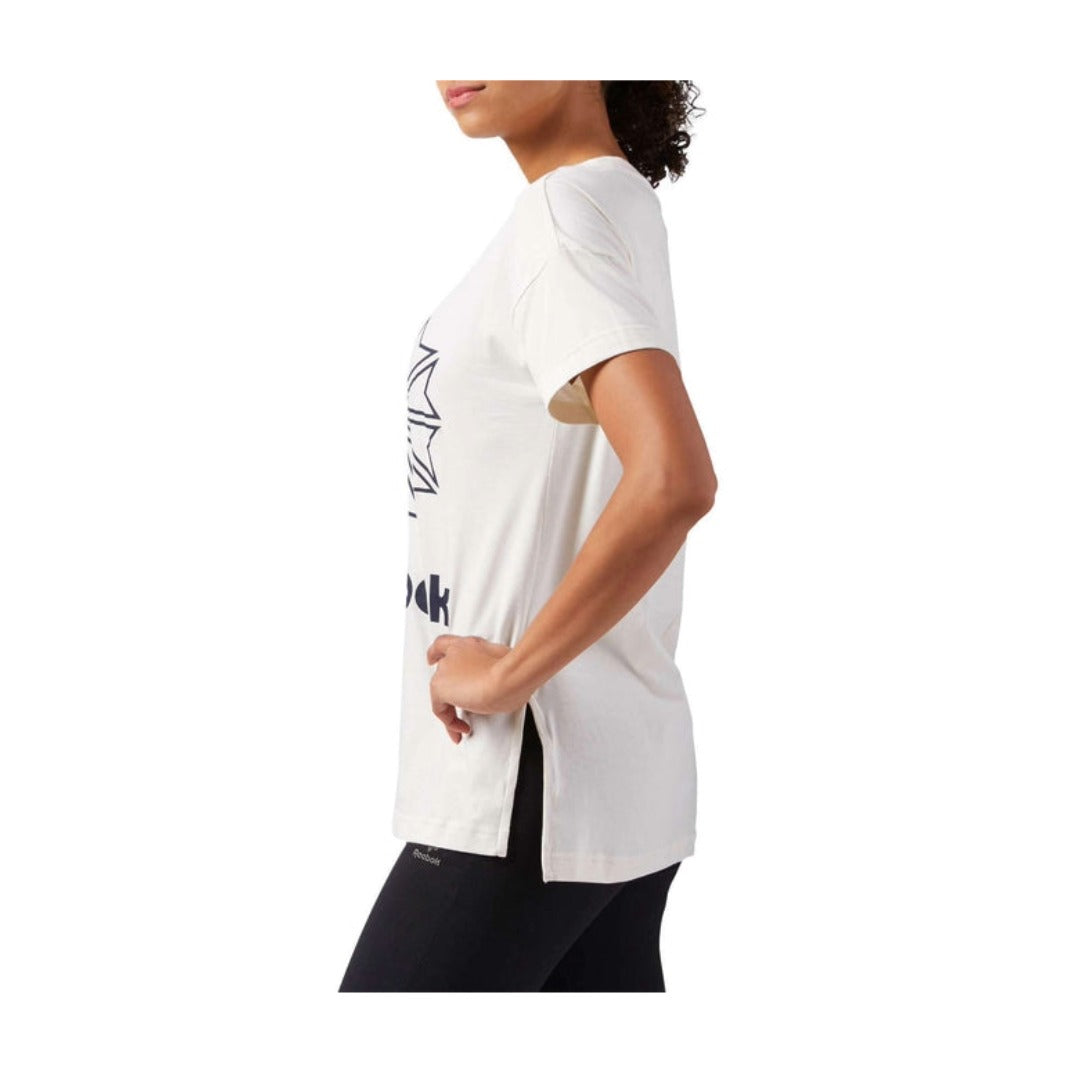 Reebok Women's Graphic Logo Tee - White