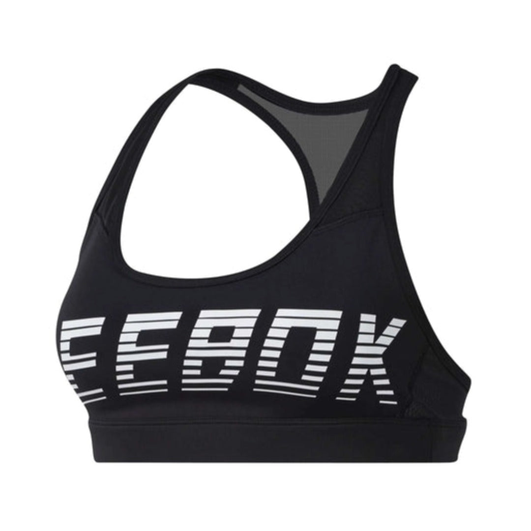 Reebok Women's Hero Strappy Medium-Impact Padded Bra