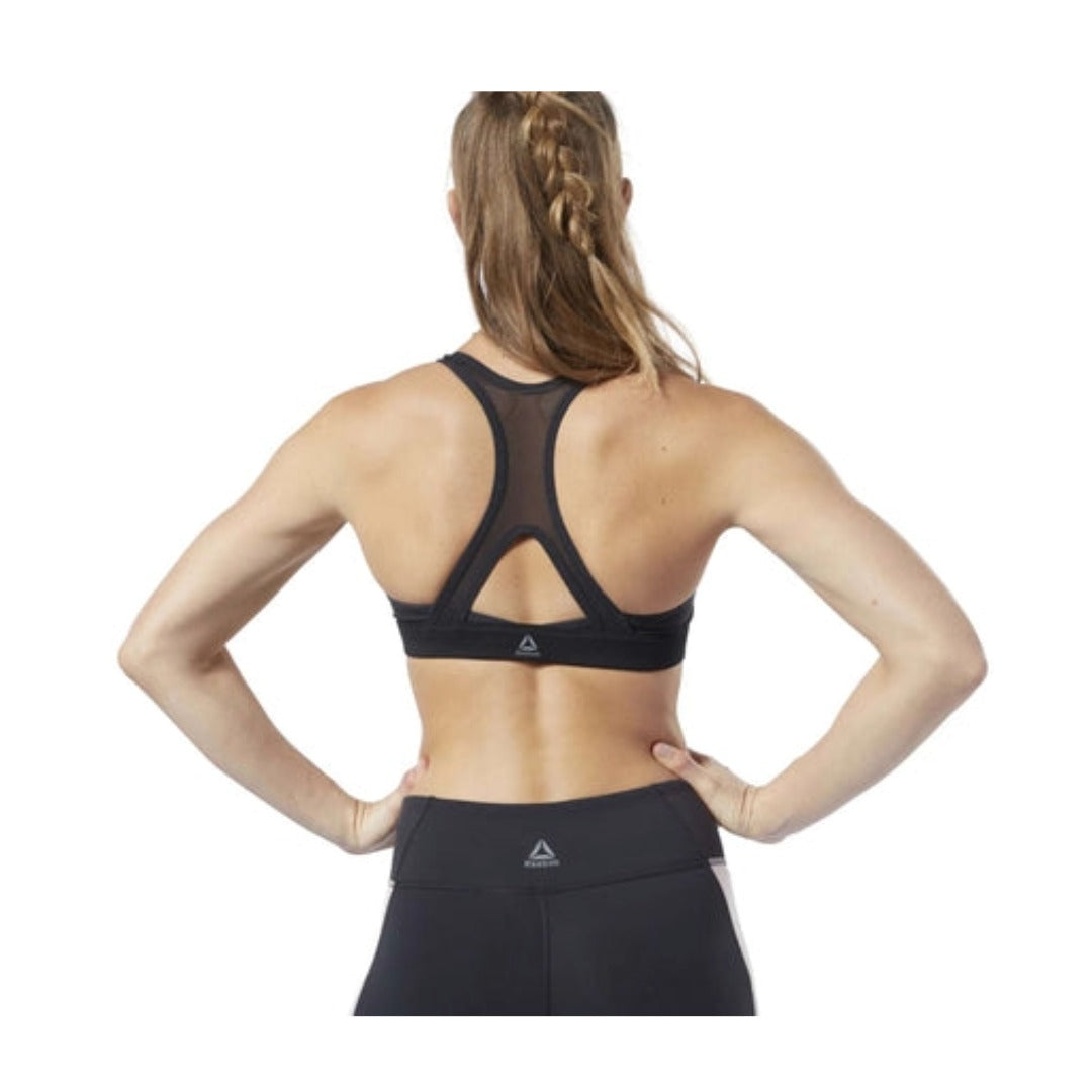 Reebok Women's Hero Strappy Medium-Impact Padded Bra