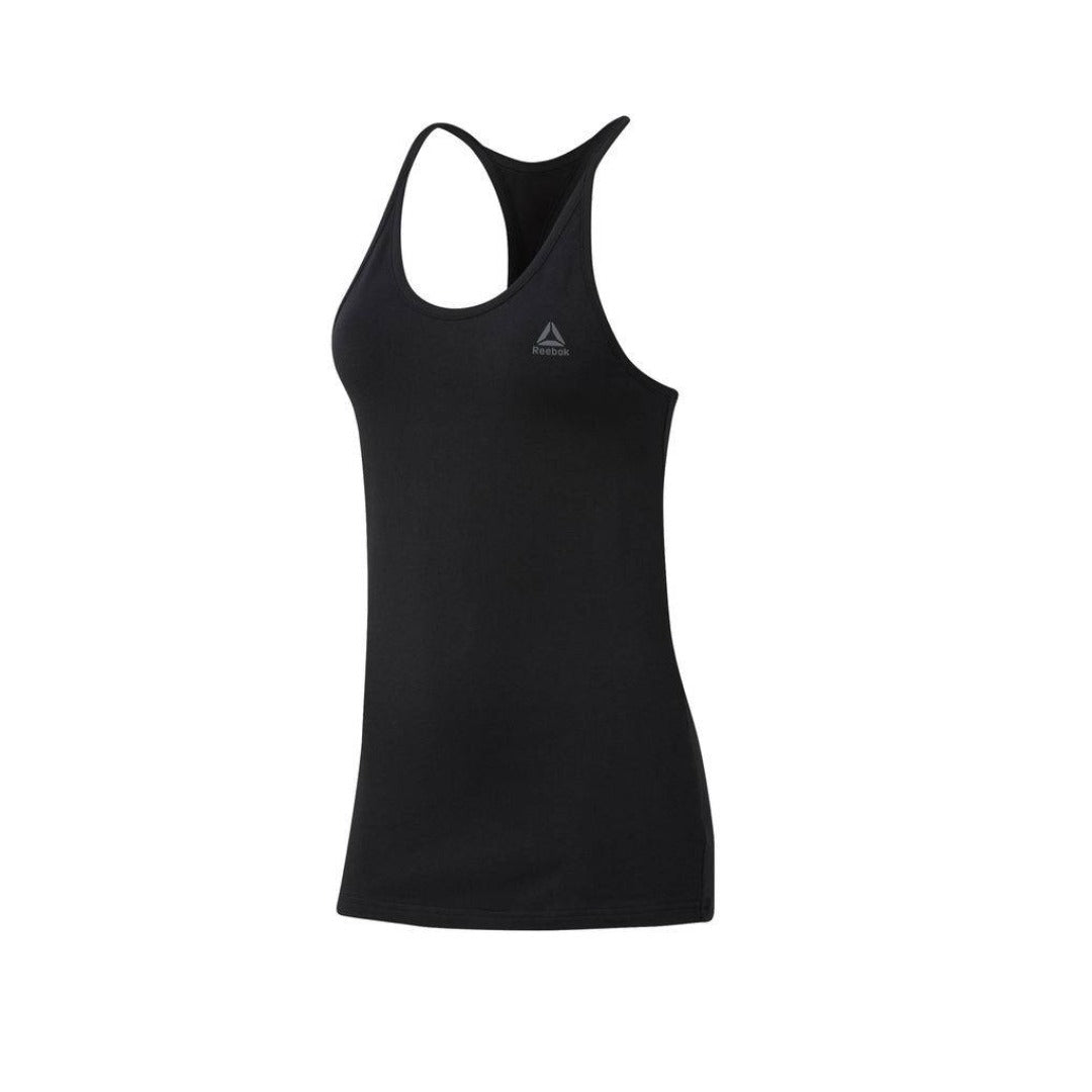 Reebok Womens LES MILLS® Skinny Tank Top - Black
