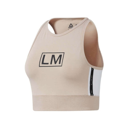 Reebok Womens Les Mills Crop Top - Buff