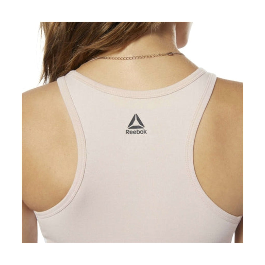 Reebok Womens Les Mills Crop Top - Buff