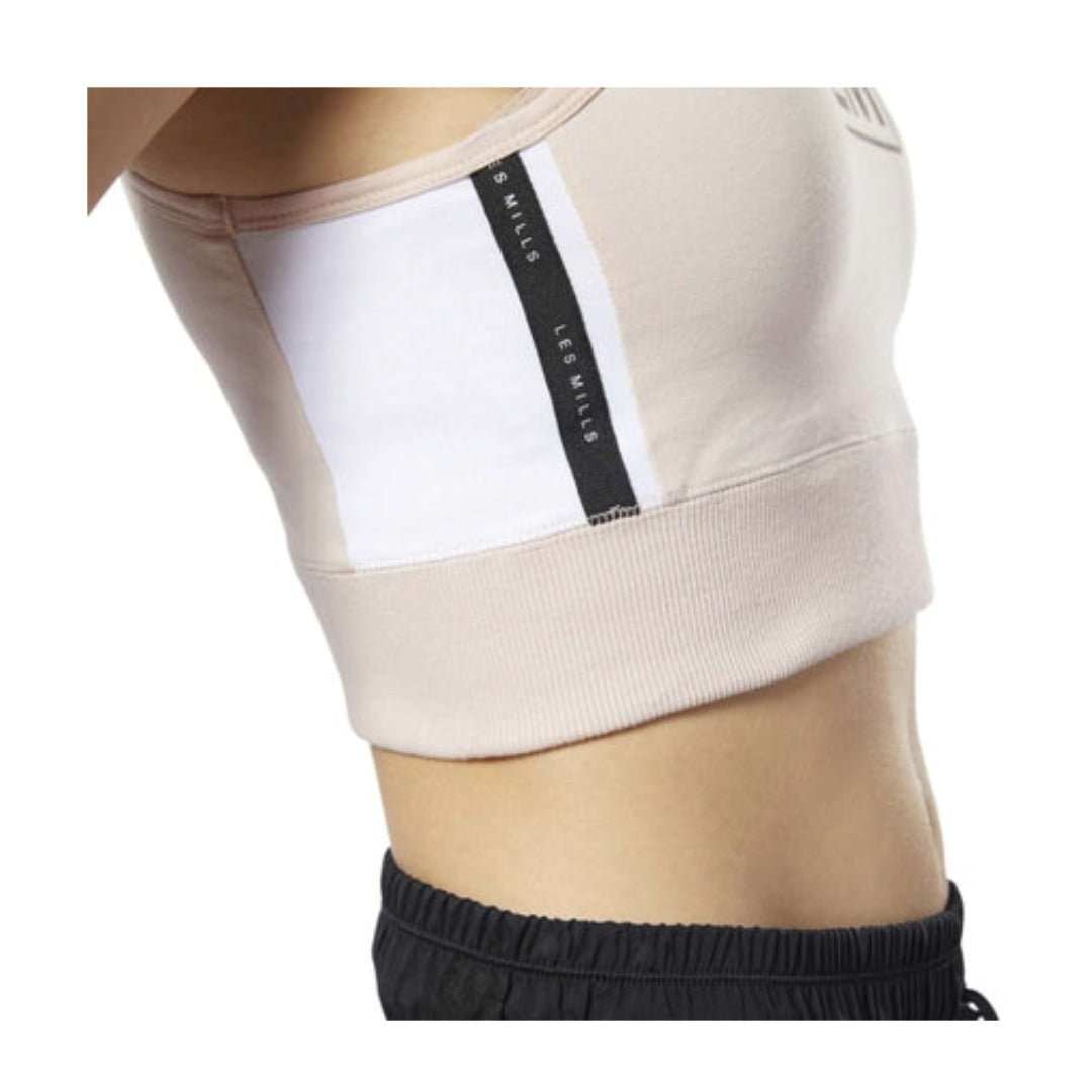 Reebok Womens Les Mills Crop Top - Buff