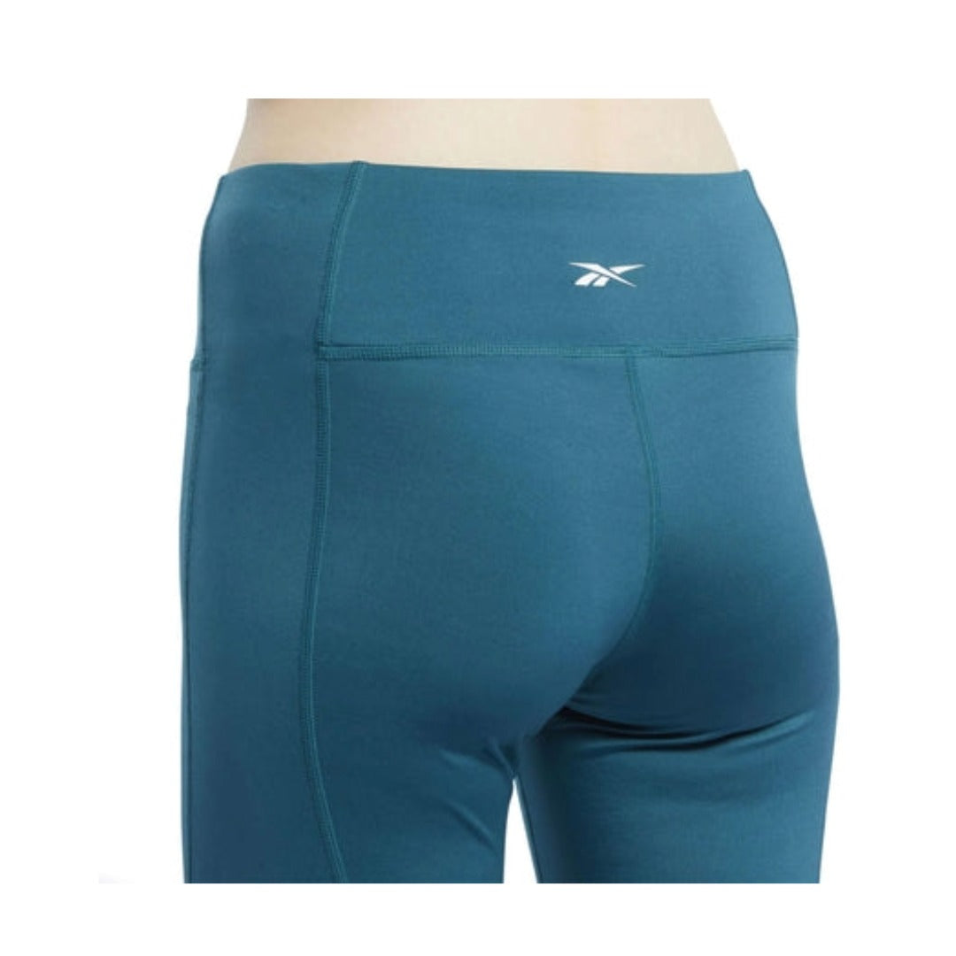 Reebok Women's Workout Ready Meet You There Tight - Heritage Teal
