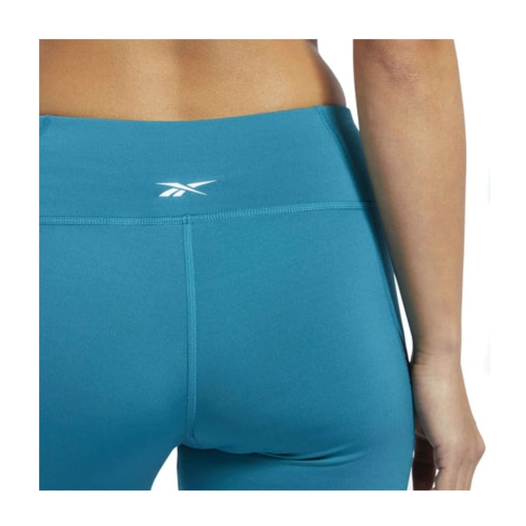 Reebok Women's Workout Ready Mesh Tight - Seaport Teal