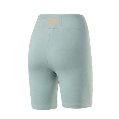 Reebok Women's Classic Vector Logo Bike Shorts - Green Slate