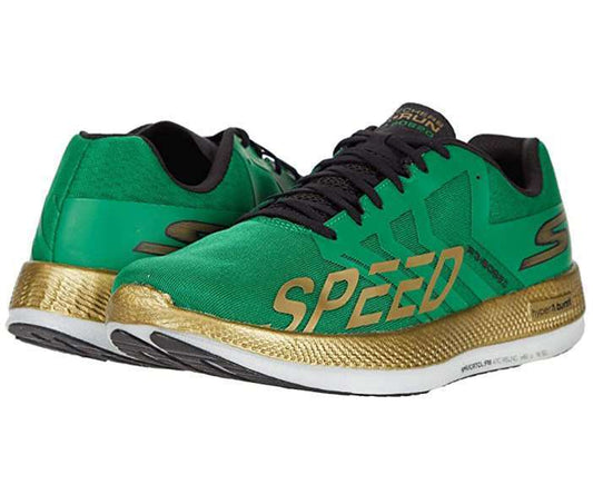 Skechers Men's GOrun Razor 3 Hyper Shoes Boston - Green 55276/GRN
