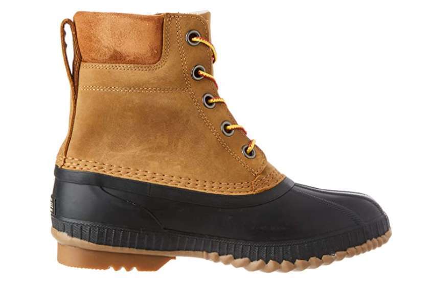 SOREL Men's Cheyanne II Waterproof Insulated Winter Boot (Chipmunk/Black) 