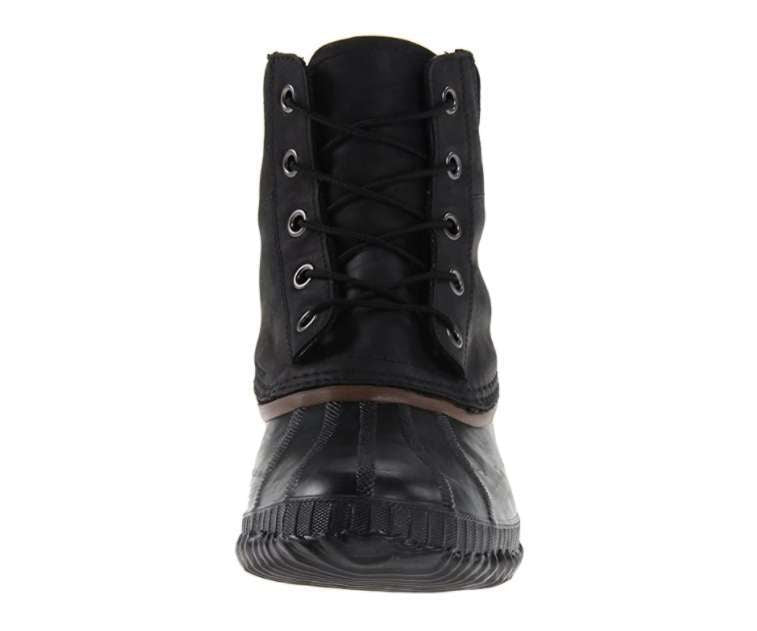 SOREL Men's Cheyanne II Waterproof Insulated Winter Boot (Black/Dark Brown)