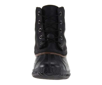 SOREL Men's Cheyanne II Waterproof Insulated Winter Boot (Black/Dark Brown)