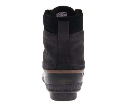SOREL Men's Cheyanne II Waterproof Insulated Winter Boot (Black/Dark Brown)
