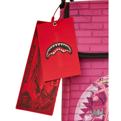 SPRAYGROUND PINK PANTHER PANINTING MESSENGER BAG