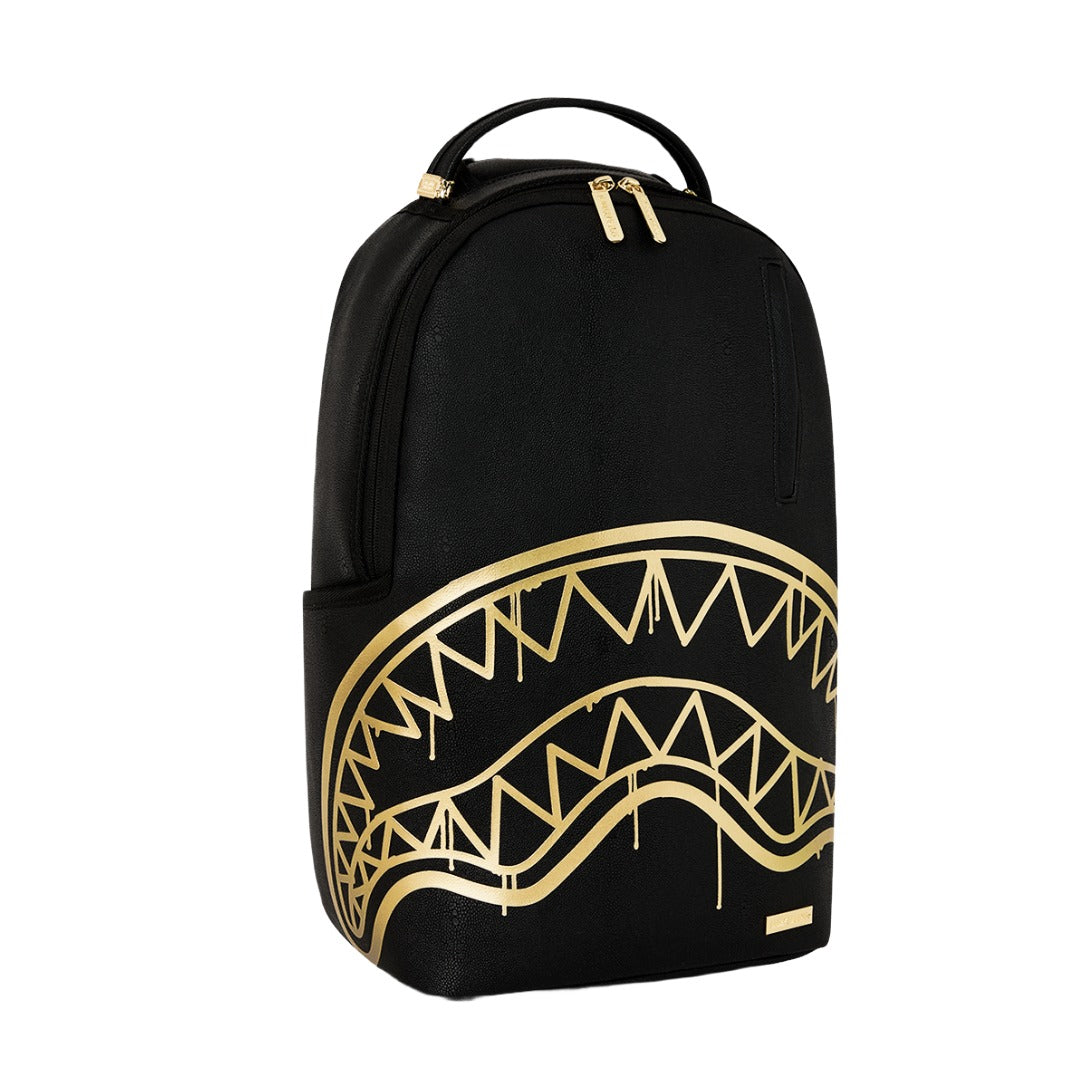 SPRAYGROUND Gold Drip DLXSV Backpack